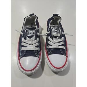 Converse‎ All Star Stretch Back Denim Blue Sneaker Shoes Women's Size 5 US